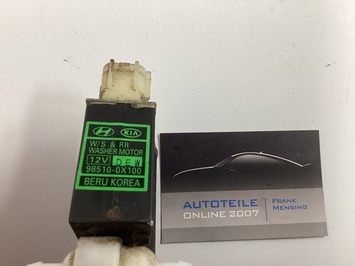 Hyundai i 10 Scheibenwaschpumpe Wischermotor Waschwasserpumpe 985100X100