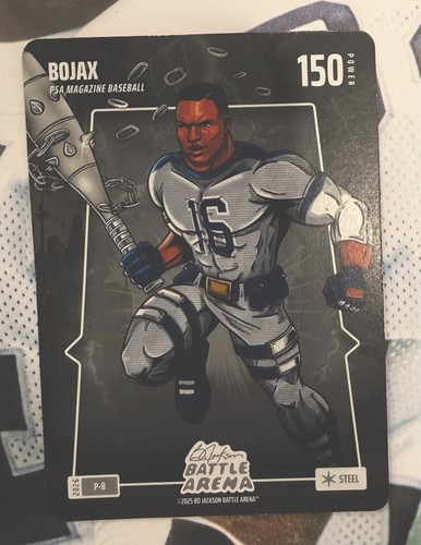 2025 Bo Jackson Battle Arena Bojax Baseball Promo #P-8 Steel 150