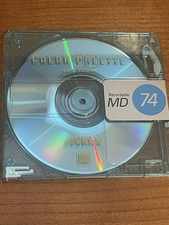 1 - Victor Color Palette.74 Minute Color Collection MiniDiscs BLUE