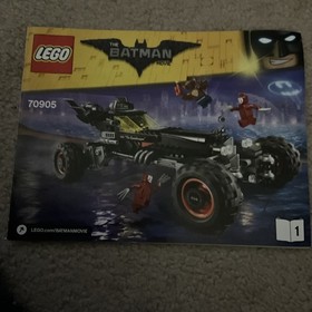 LEGO Batman Movie The Batmobile 2016 (70905) Building Kit 581 Pcs Retired Set