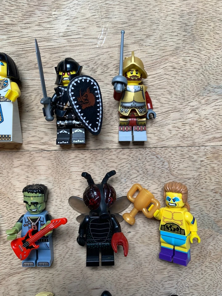 21 x LEGO Minifiguren Sammelserien Sammlung Ritter Römer Medusa Mexicaner - Bild 4 von 4