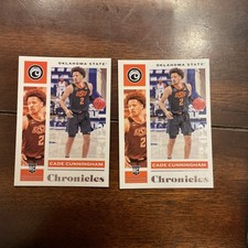 2021-22 Panini Chronicles Draft Picks - Cade Cunningham #1 (RC) x2 