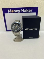 Casio Edifice EFR-552 Mens Watch Stainless Steel Chronograph Quartz Boxed