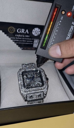 Men’s Moissanite Watch C