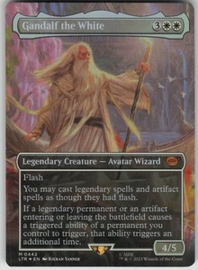 Gandalf the White Borderless | eBay
