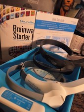 NeuroSky MindWave Mobile Sensing Headset Brainwave Starter Kit Usato 