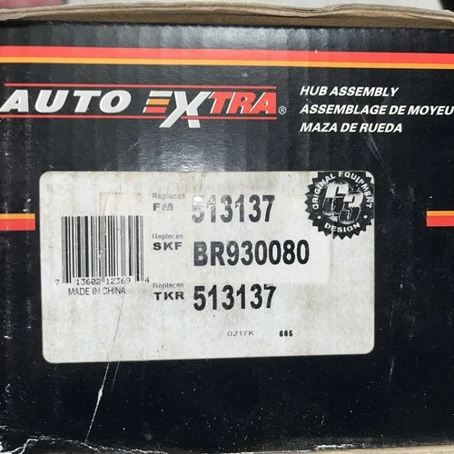 Auto Extra 513137 Wheel Hub Bearing Assembly