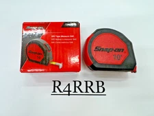 Snap-on Tools NEW RED 10' SAE Magnetic Back Pocket Tape Measure TPMB10