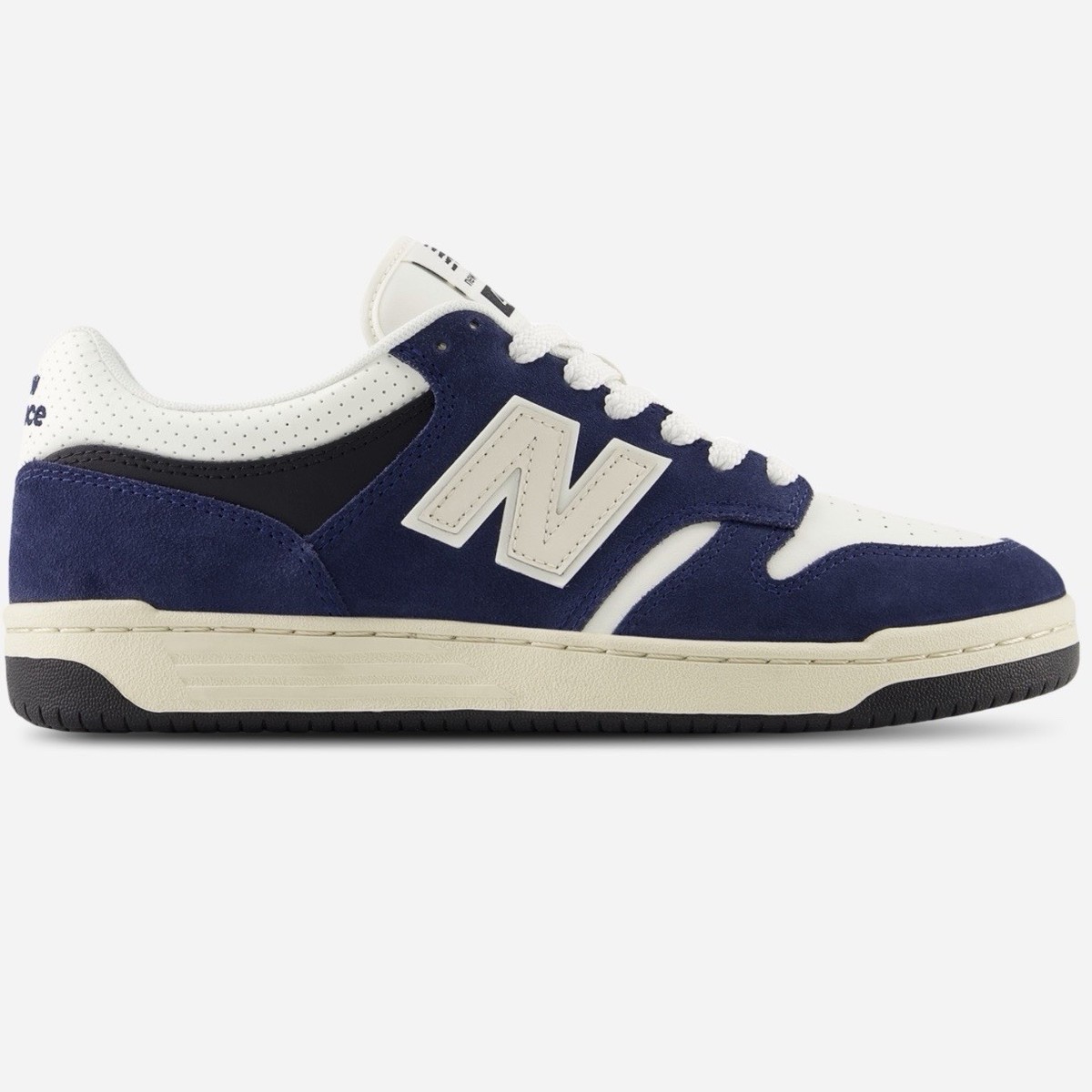 New Balance 480 Men's Suede Navy Blue Sea Salt White BB480PEN US