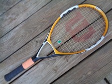 WILSON NCODE NFOCUS OS TENNIS RACKET - 4 3/8" GRIP - 110 sq. in. - DAMPNER