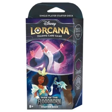 Disney LORCANA: Rise of the Floodborn TCG STARTER DECK (AMETHYST & STEEL) SEALED