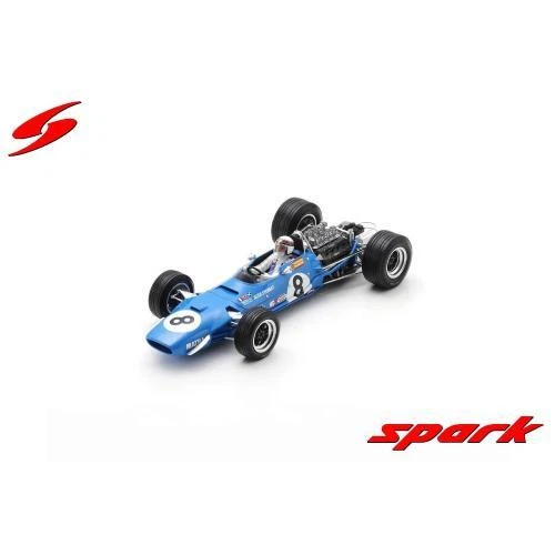 1:18 SPARK Matra Simca F1 Ms10 #8 Win.Dutch Gp 1968 Stewart With Showcase 18S610 - Immagine 2 di 2