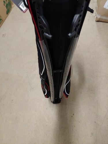 MaxFli Sunday Golf Stand Bag 3 Slot Black/ Red! NEW - Picture 13 of 14