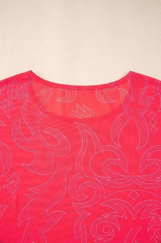 Round Neck T-Shirt Short Sleeve for Men and Women - Picture 6 of 10