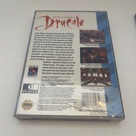 Bram Stoker's DRACULA (Sega CD, 1993) Tested Complete REG CARD CIB FAST SHIPPING
