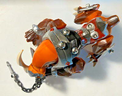 Vintage 2005 Mega Bloks Magnetic Mag Warriors Trudgecrawler Figure 5.5 in Rare!