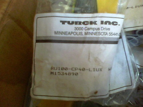 TURCK INC COMBI Prox W/ESD ELEKTRONIK RU100-CP40-LIUX - Picture 3 of 6