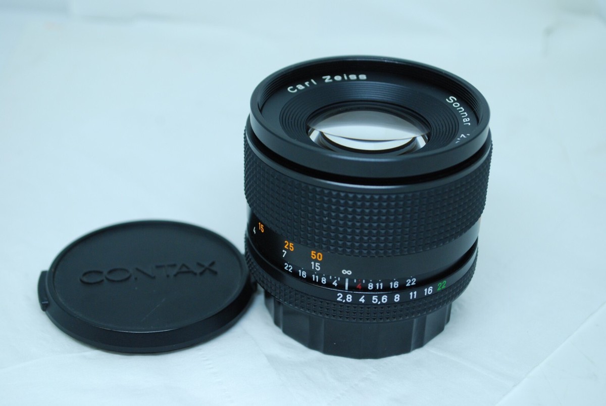 MINT】Contax Carl Zeiss Sonnar T* 85mm F2.8 MMG GERMANY Fm MINT】Contax Carl Zeiss Sonnar T* 85mm F2.8 MMG GERMANY Fm