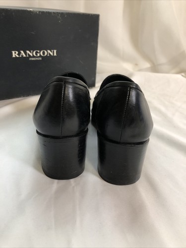 Rangoni Firenze Womens Dory Black Heels Shoes Size 6.5 M - Picture 4 of 7