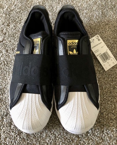 Adidas Originals Superstar Slip-on Size 4Y [H67370] | eBay