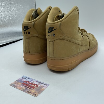 Size 10 - Nike Air Force 1 '07 LV8 WB High Flax Brown Black