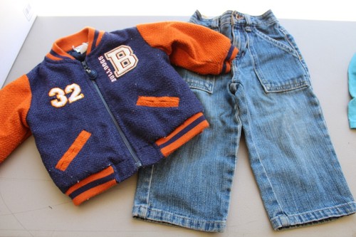 Boys 18 Months Clothing Lot 14 pc Shorts Pants Jacket Swim Bodysuits Mixed Lot - Picture 3 of 10