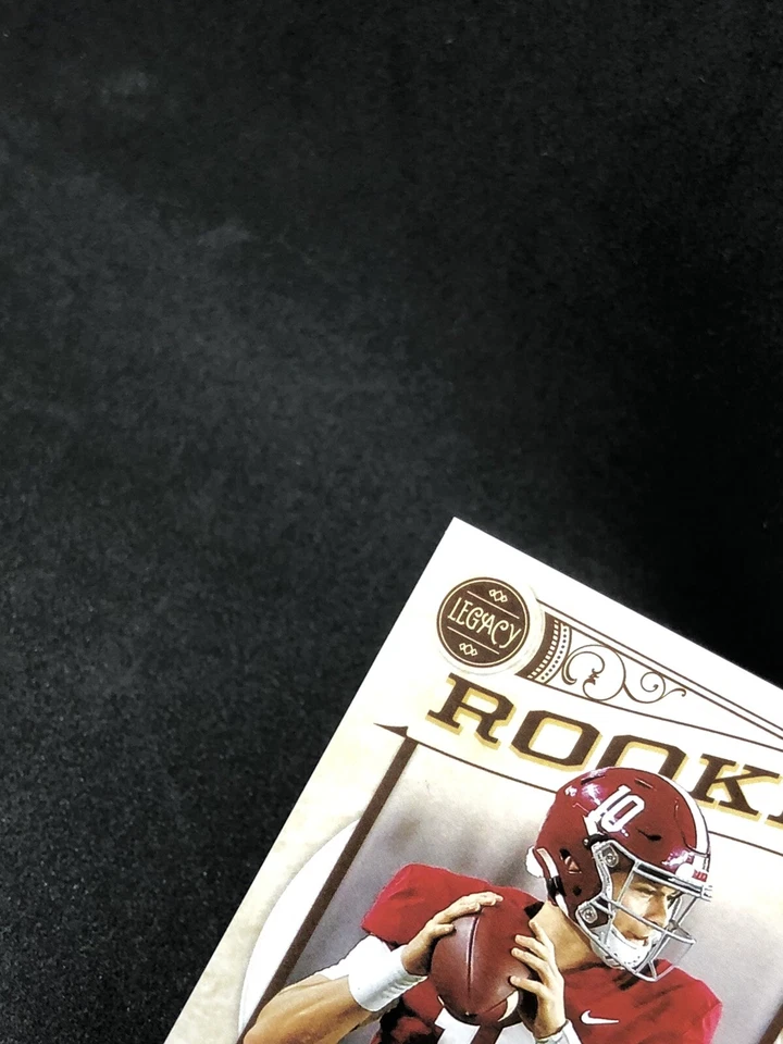 2021 Chronicles Legacy Draft Picks Mac Jones /49 PURPLE SP Rookie Card No. 366 - Image 3 of 4