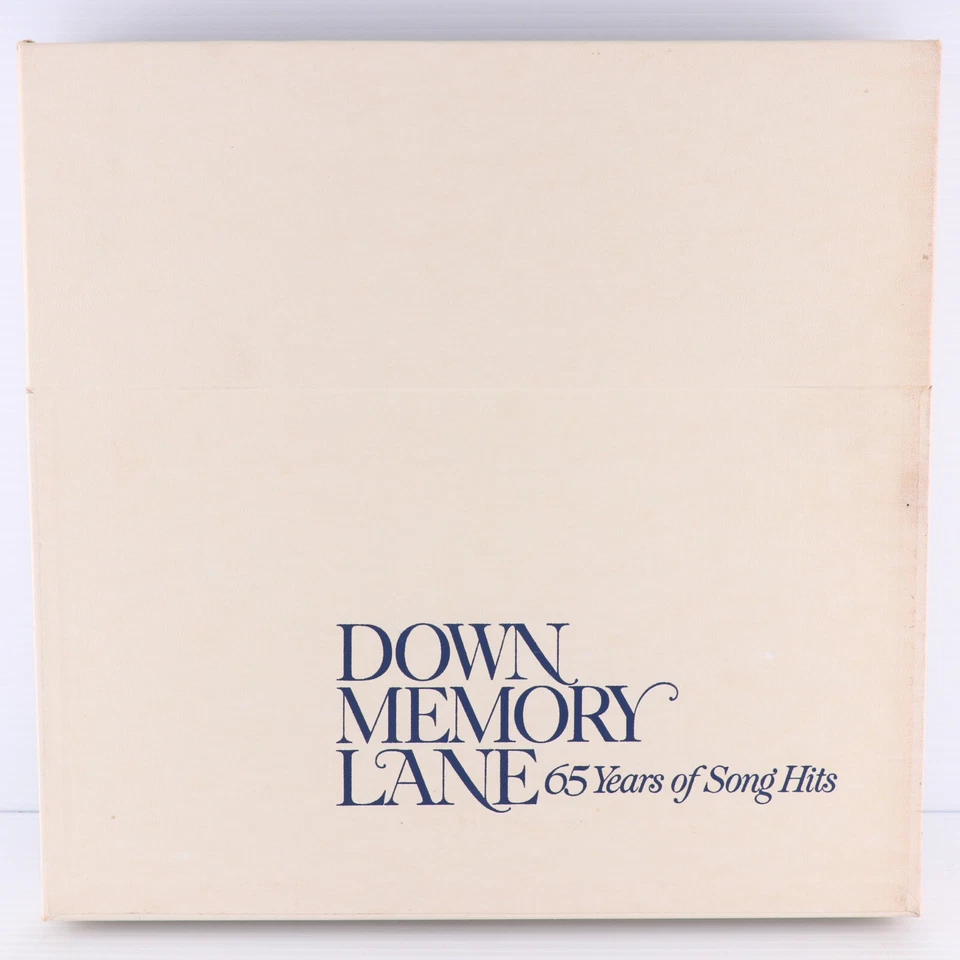 Various Down Memory Lane (65 Years Of Song Hits) 1968 - 10x LP Box Set RDA 40-A - Image 3 of 4