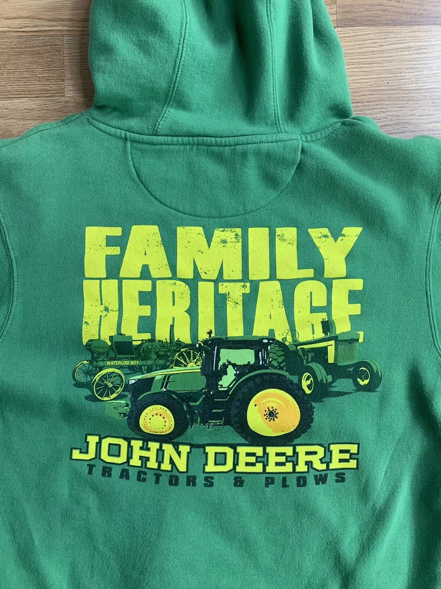 John deere hotsell sweatshirt mens