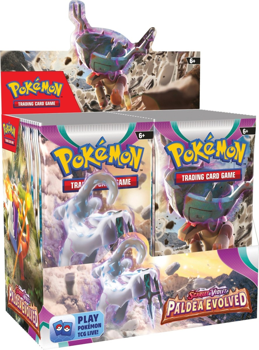 Buy Pokémon TCG: Scarlet and Violet 2 Paldea Evolved Booster Box