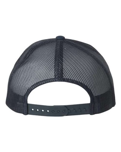 AMR American Medical Response Cap Hat Navy Blue Trucker Curved Visor - Picture 3 of 3