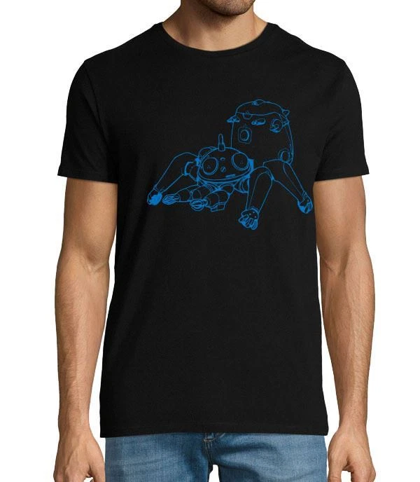 Ghost in the Shell Tachikoma Stand Alone Complex inspired men's anime T-shirt