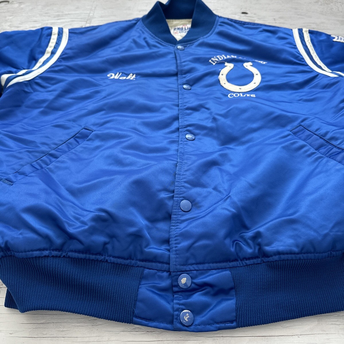 90s Vintage NFL COLTS レザージャケット Colts leather jacket - Gem