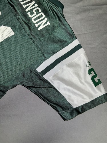 Reebok Onfield New York Jets Jersey Youth Size XL Green 21 L. Tomlinson (1799) - Picture 13 of 14