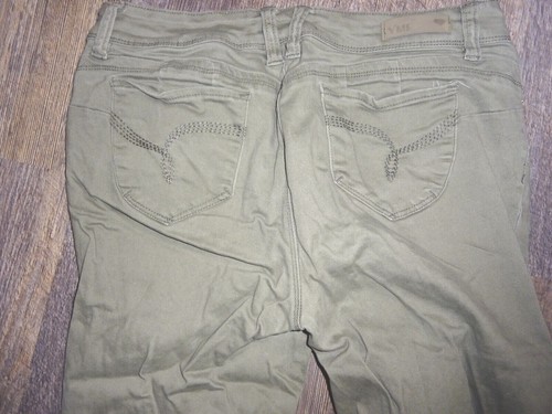 junior's YMI wanna betta butt? jeans pants denim 15 stretch skinny green - Picture 8 of 8