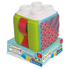 Clementoni Morbido Clemmy Sensoriale Attività Cube 4 Blocchi Incluso Bimbo Toy