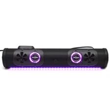 Bazooka Boat Party Bar BPB24-DS-G2-TR | Double Sided Speaker RGB LED 24 Inch