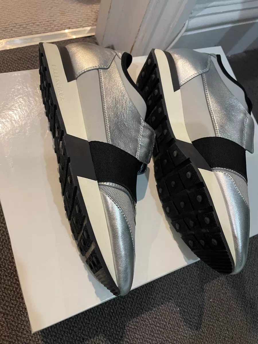Balenciaga silver deals runners