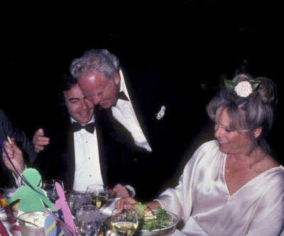 Neil Diamond, wife Marcia Murphy & Carroll O'Connor at Neigh - 1981 Old Photo 3