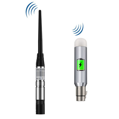 DMX512 XLR Sender Transmitter & Wiederaufladbar Empfänger für Bühnenlicht Show