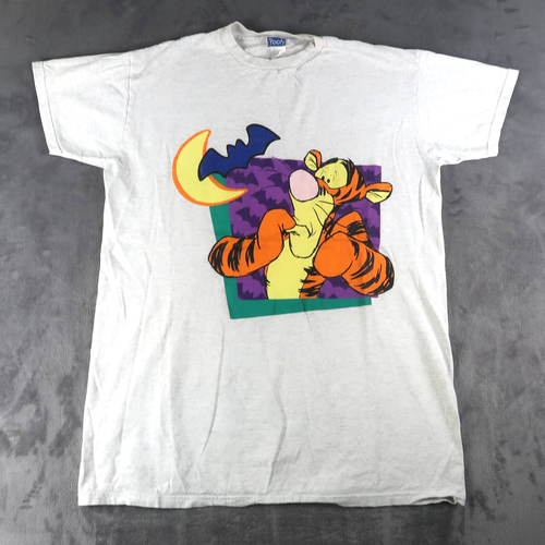 Vintage Disney Winnie Puuh Tigger Halloween Erwachsene T-Shirt Schlafanzug Einheitsgröße