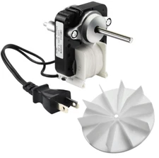 Bathroom Exhaust Vent Motor W/ Wheel for Ancient Air King Nutone 667 Bath Fan
