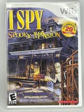 Wii I Spy Spooky Mansion + Bonus (Nintendo Wii, 2010) No Manual - Tested & Works