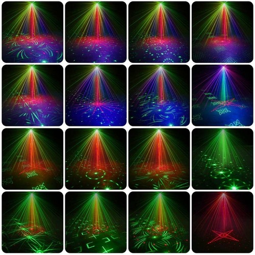 2PCS 240 Patterns Projector LED DJ Stage Light RGB DJ Disco Home Party Light - Picture 4 of 14