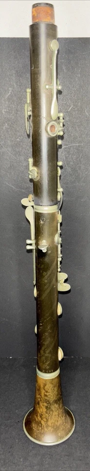 ОЧЕНЬ РЕДКИЙ ВИНТАЖНЫЙ музыкальный инструмент кларнет «Шервуд» EST (1946) - Изображение 4 из 4