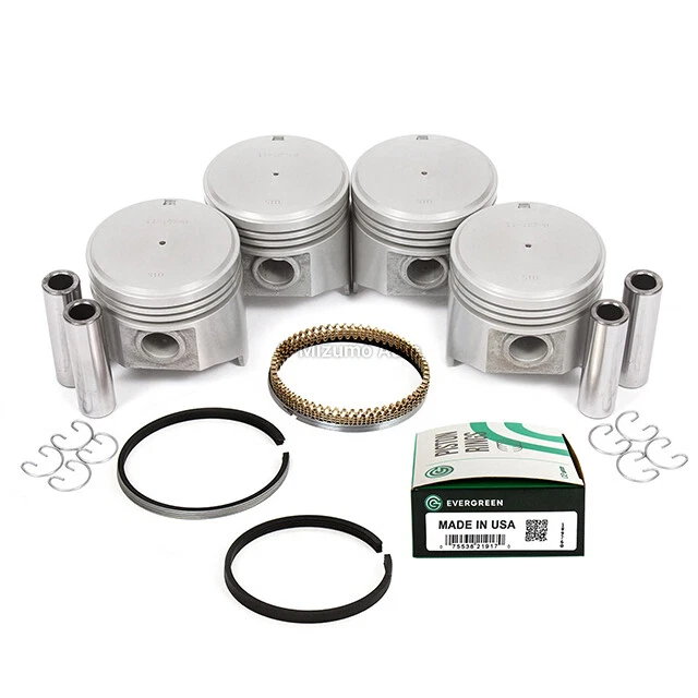 Full Gasket Set Pistons Bearings Fit 75-80 Toyota Celica Corona Pickup 2.2L 20R - Image 4 of 4