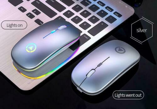 3x Maus USB Kabellos Wireless Funkmaus 2.4Ghz 1600DPI wideraufladbar Slim - Bild 6 von 9