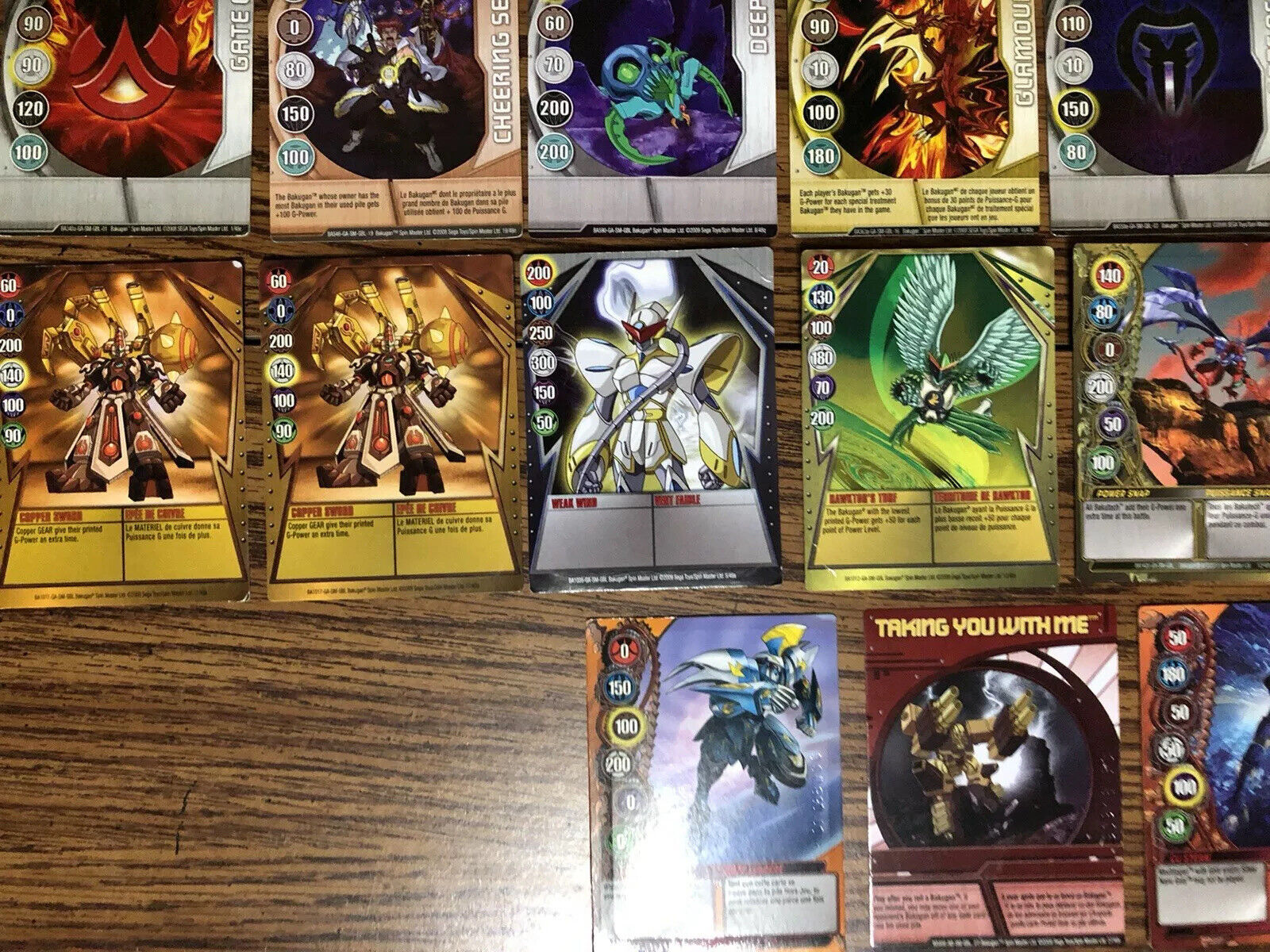 Bakugan Battle Brawlers Ability Cards | Lot 25 Total | MANY RARES!