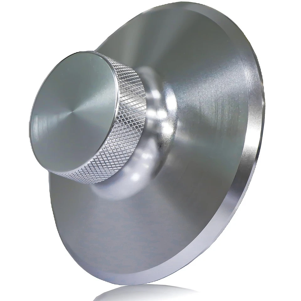 Audiophile Audio Record Morsetto Peso per Vinile,Hi-end Stabilizzatore Peso Alluminio - Immagine 2 di 4