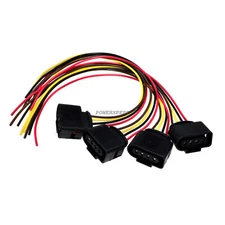 8K0973724 4 pcs Ignition Coil Connector Harness Plug For AUDI A4 A5 VW Golf 2.0T
